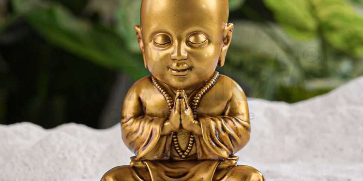 The Buddha Monk Statue: A Symbol of Tranquility and Spiritual Enlightenment