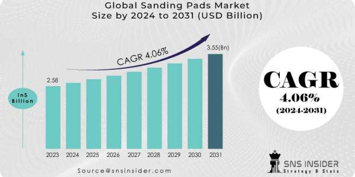 Anticipating Trends: Sanding Pads Market Growth Analysis and Forecast by 2031