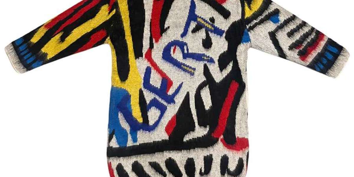 Get Stylish: Graffiti Oversized Sweater Dress Collection
